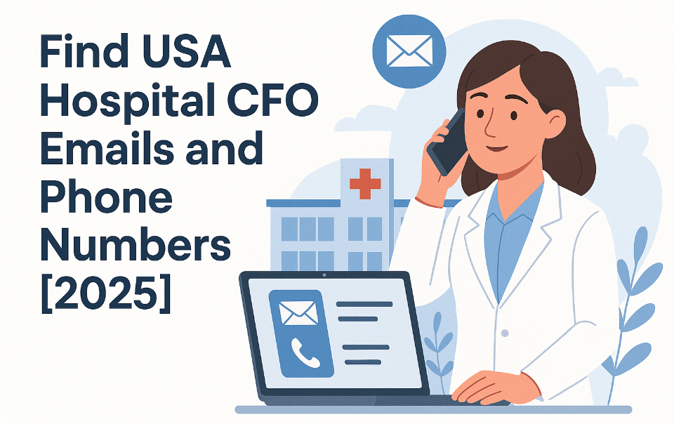 Find USA Hospital CFO Emails and Phone Numbers