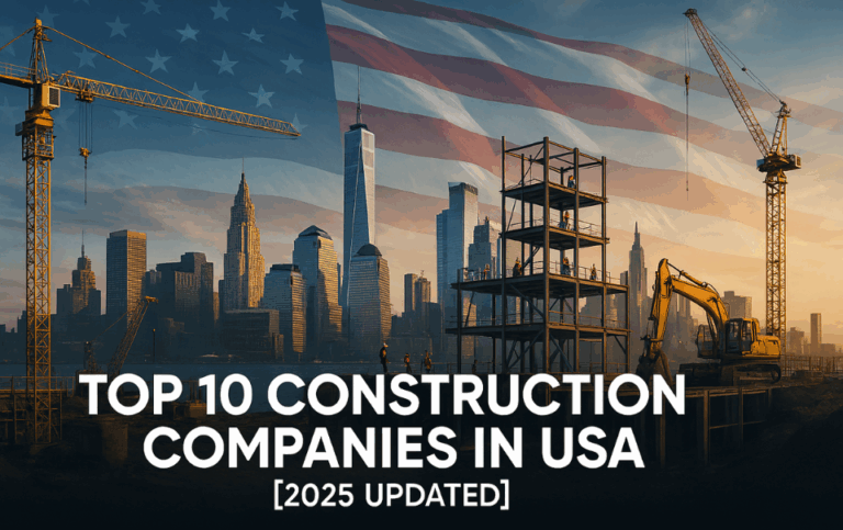 Top 10 Construction Companies in USA [2025 Updated]